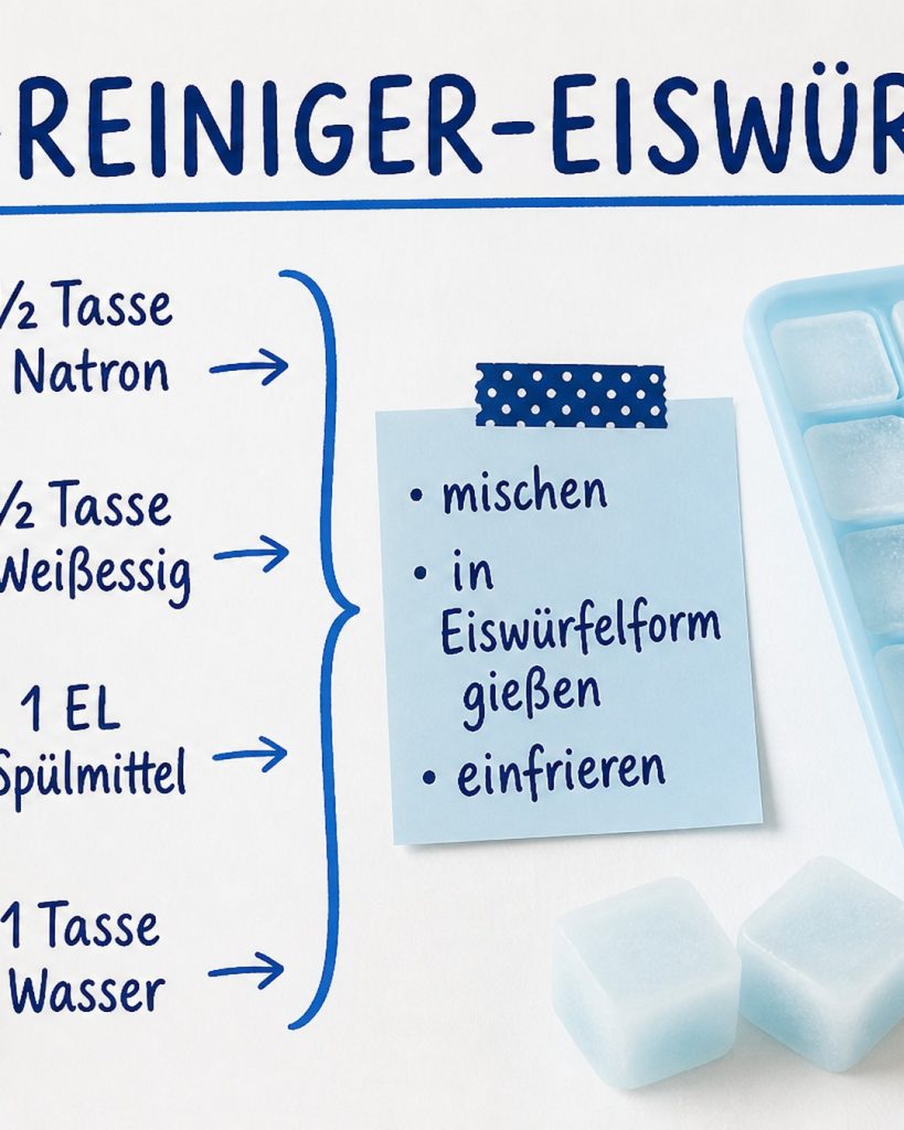 WC-Reiniger Eiswürfel
