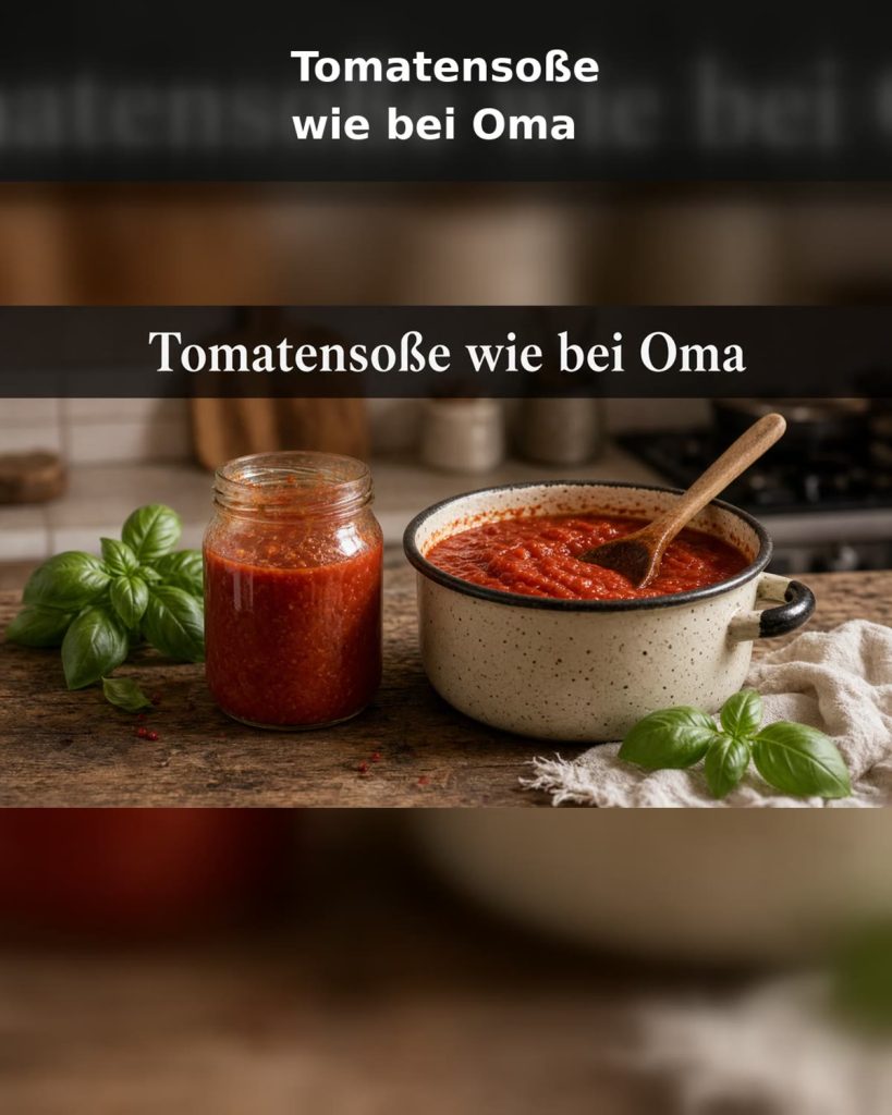 Tomatensoße wie bei Oma